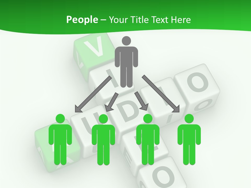 Word Torrents Audio PowerPoint Template