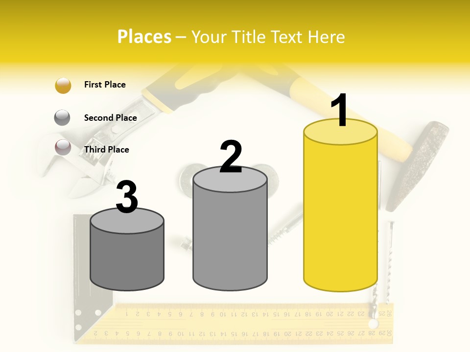 Construction Collection Goggles PowerPoint Template