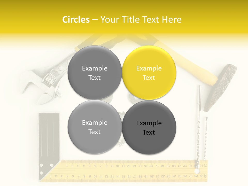 Construction Collection Goggles PowerPoint Template