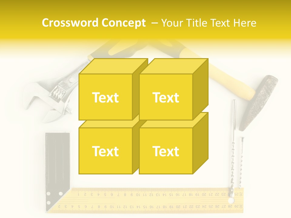 Construction Collection Goggles PowerPoint Template