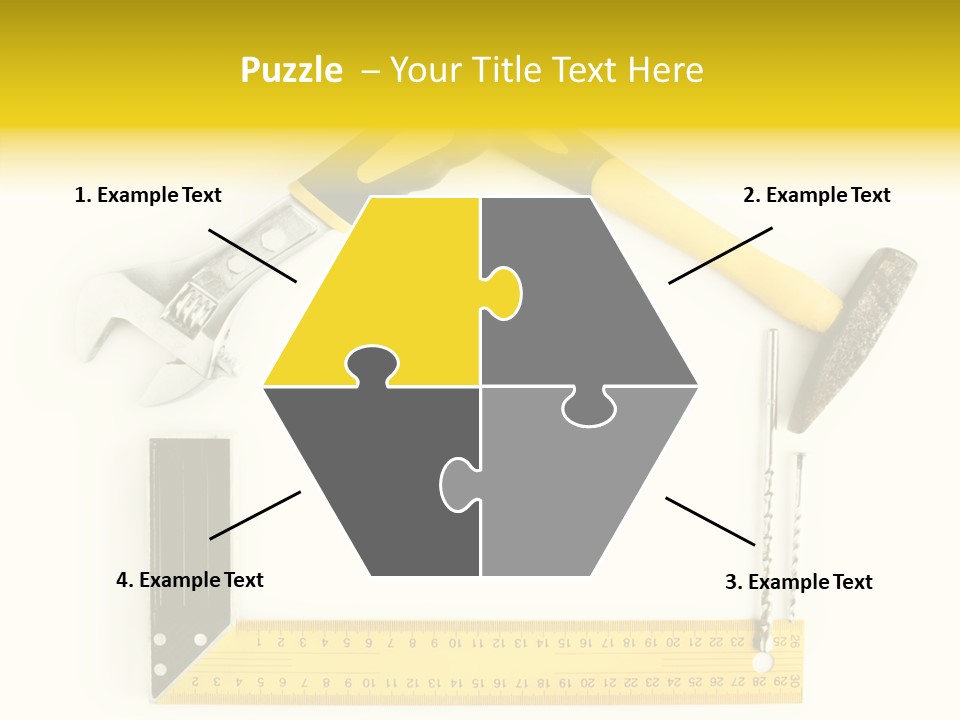 Construction Collection Goggles PowerPoint Template