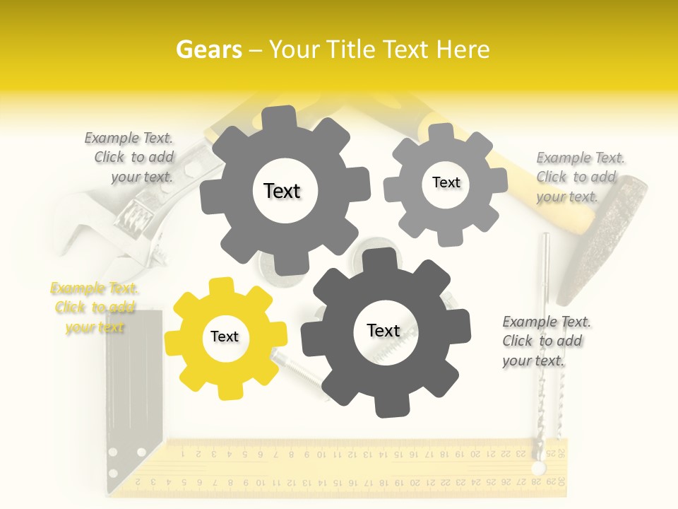 Construction Collection Goggles PowerPoint Template