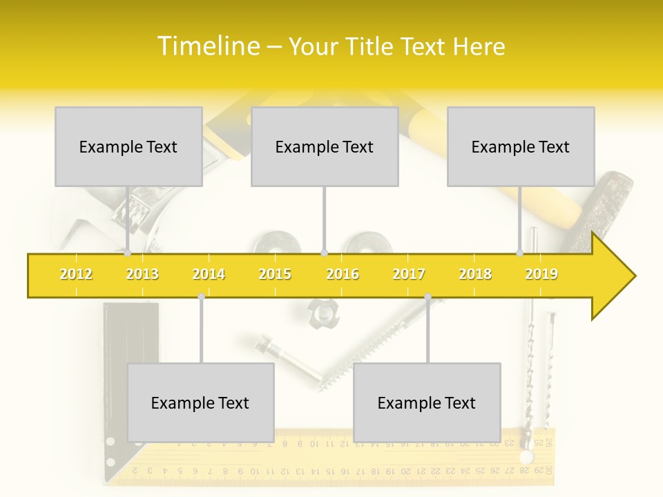 Construction Collection Goggles PowerPoint Template