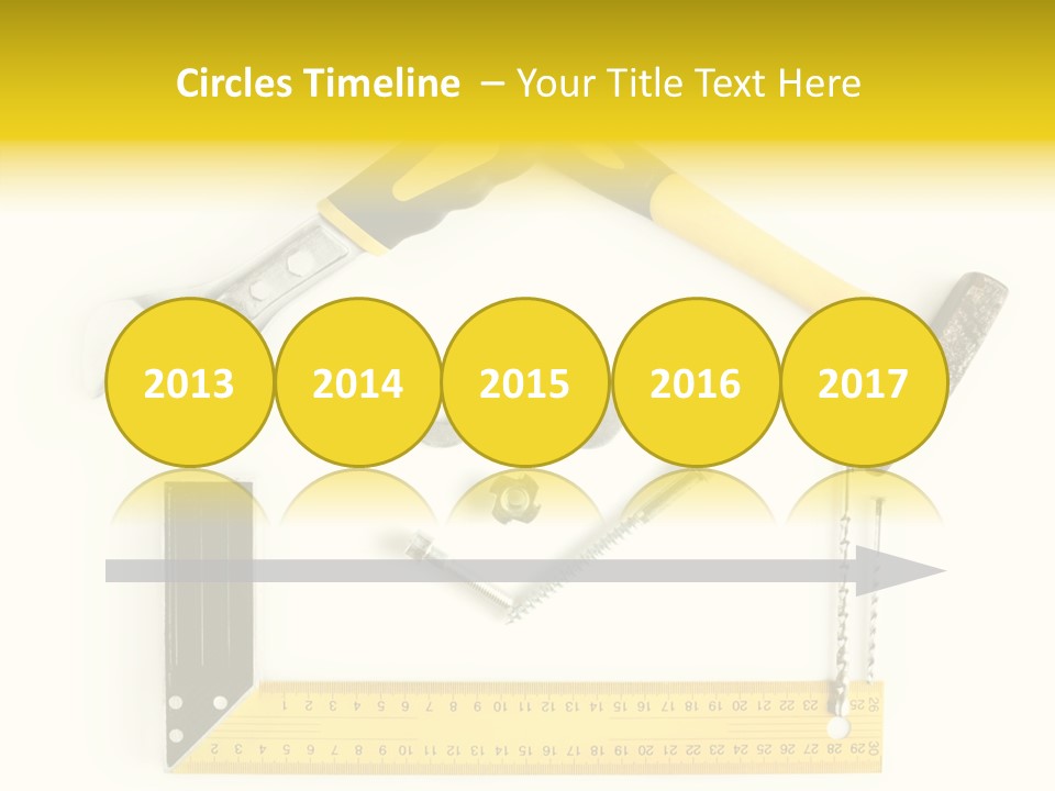 Construction Collection Goggles PowerPoint Template