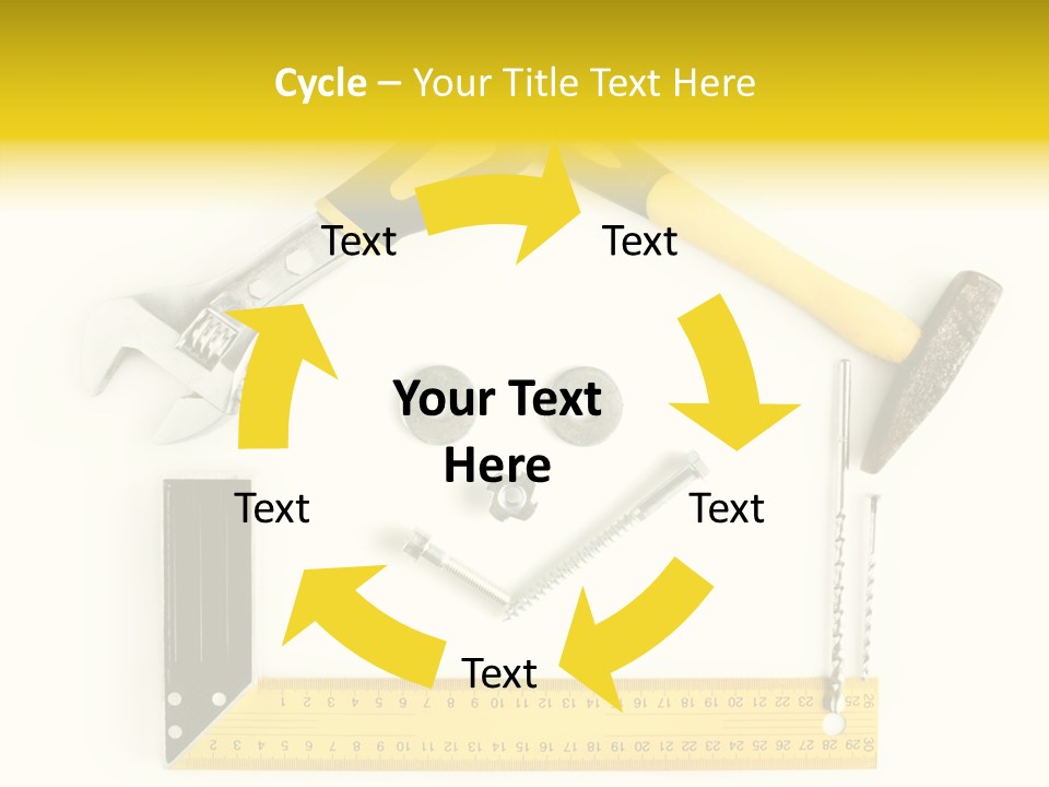 Construction Collection Goggles PowerPoint Template