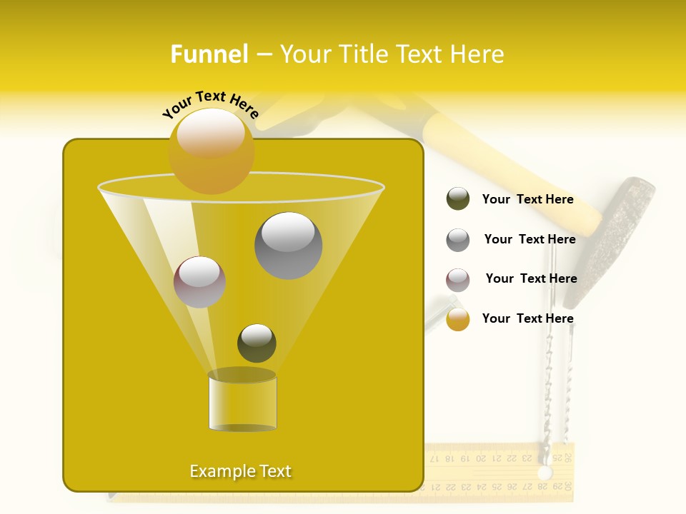 Construction Collection Goggles PowerPoint Template