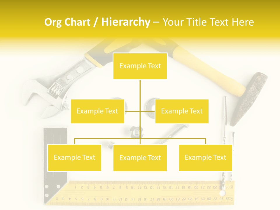 Construction Collection Goggles PowerPoint Template