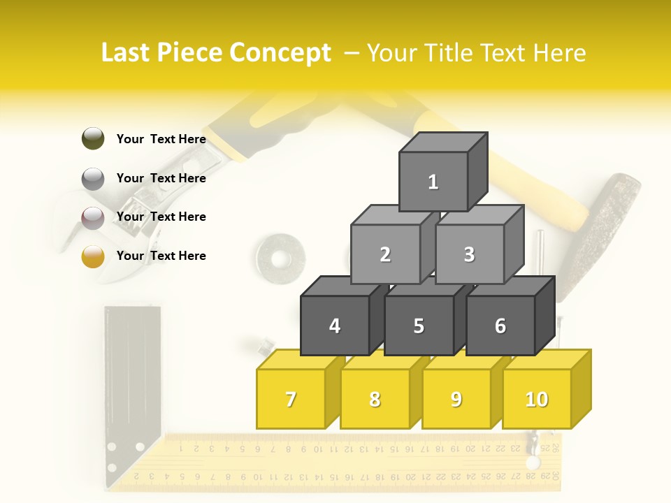 Construction Collection Goggles PowerPoint Template