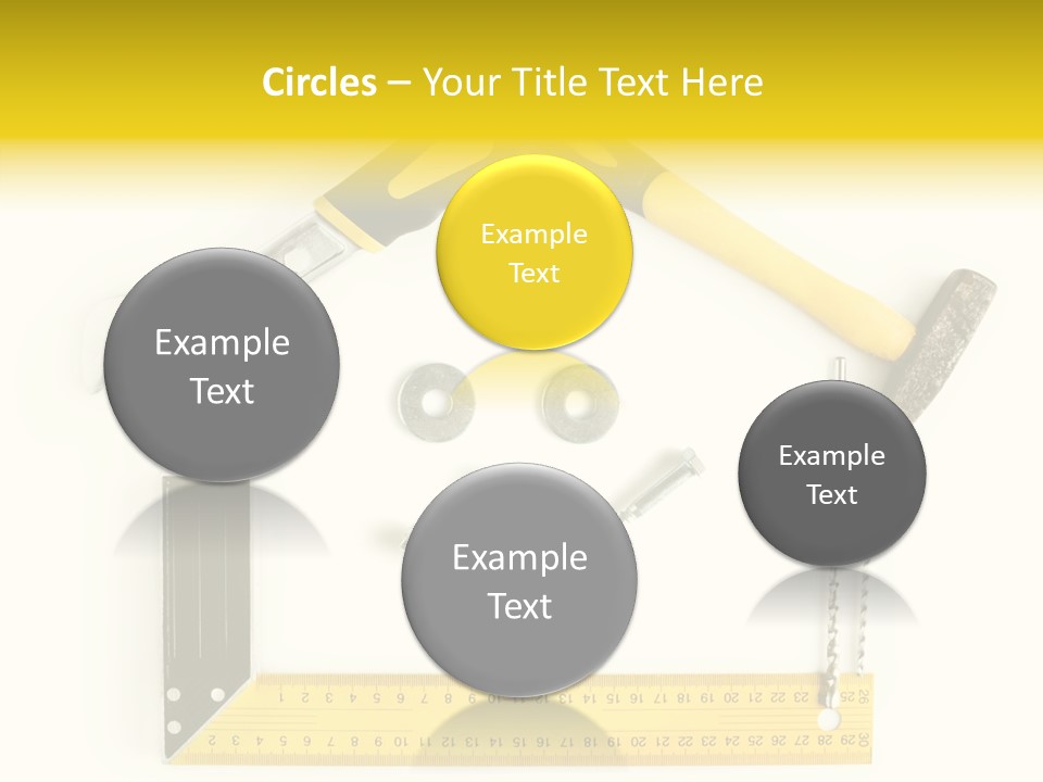 Construction Collection Goggles PowerPoint Template