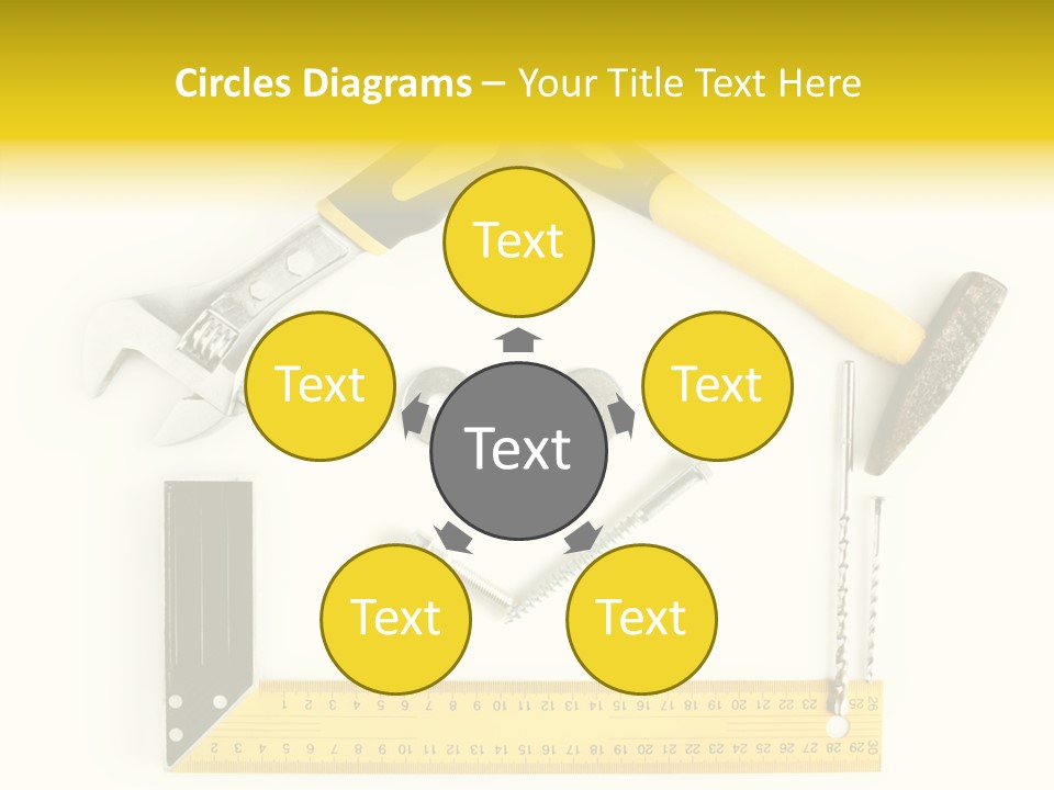 Construction Collection Goggles PowerPoint Template