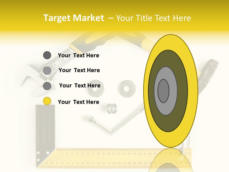 Construction Collection Goggles PowerPoint Template