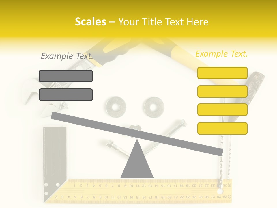 Construction Collection Goggles PowerPoint Template