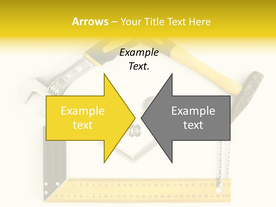 Construction Collection Goggles PowerPoint Template