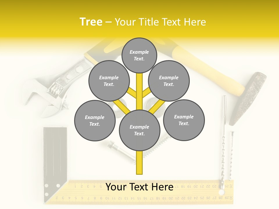 Construction Collection Goggles PowerPoint Template