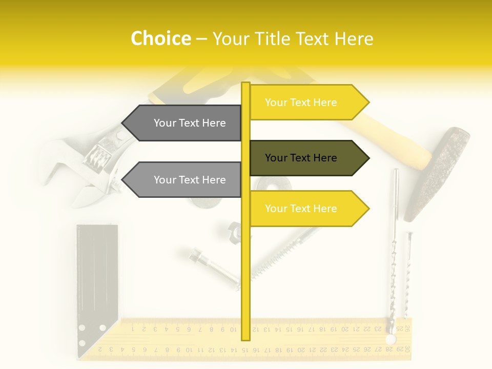Construction Collection Goggles PowerPoint Template