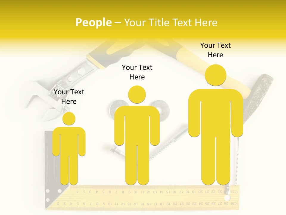 Construction Collection Goggles PowerPoint Template