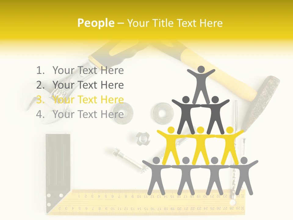 Construction Collection Goggles PowerPoint Template