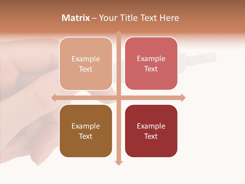 Finger Try Baby PowerPoint Template