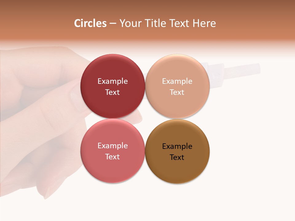 Finger Try Baby PowerPoint Template