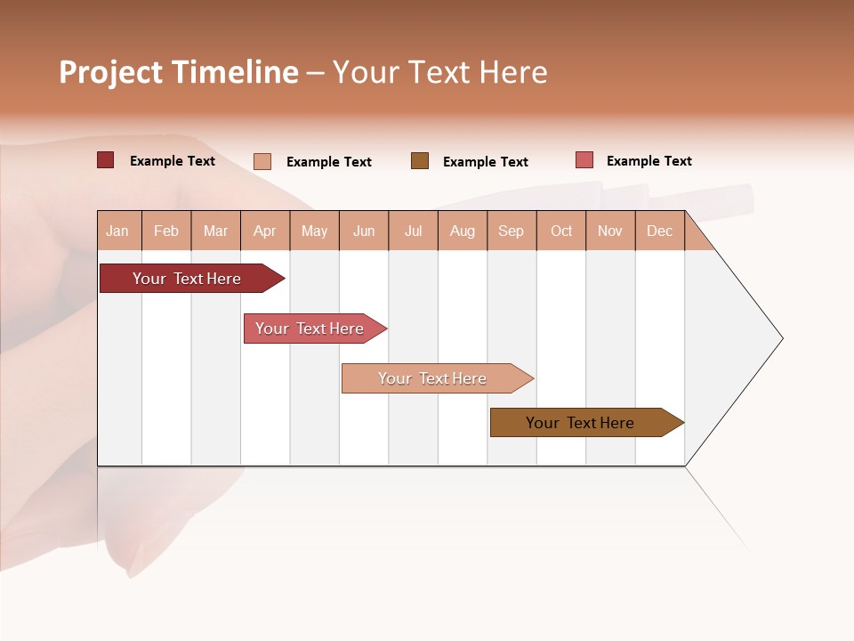 Finger Try Baby PowerPoint Template