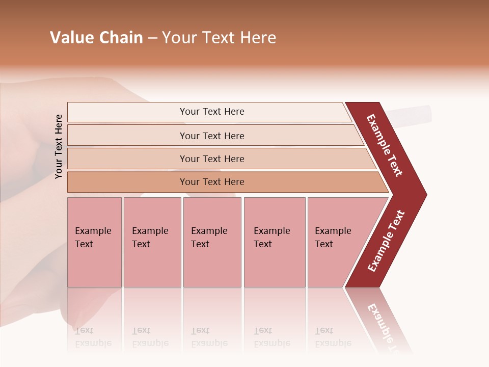 Finger Try Baby PowerPoint Template