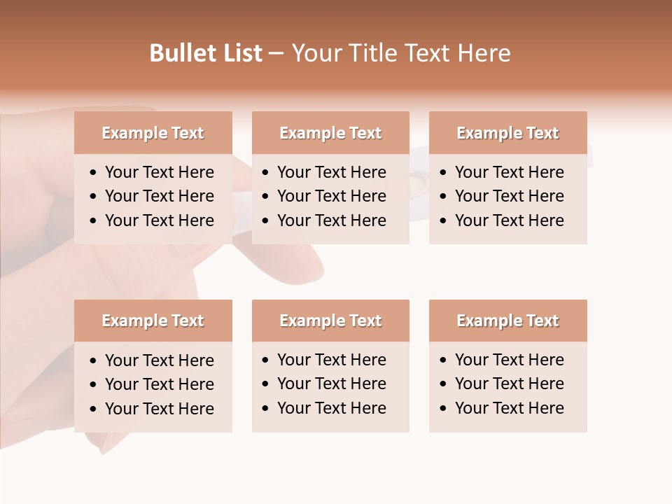 Finger Try Baby PowerPoint Template