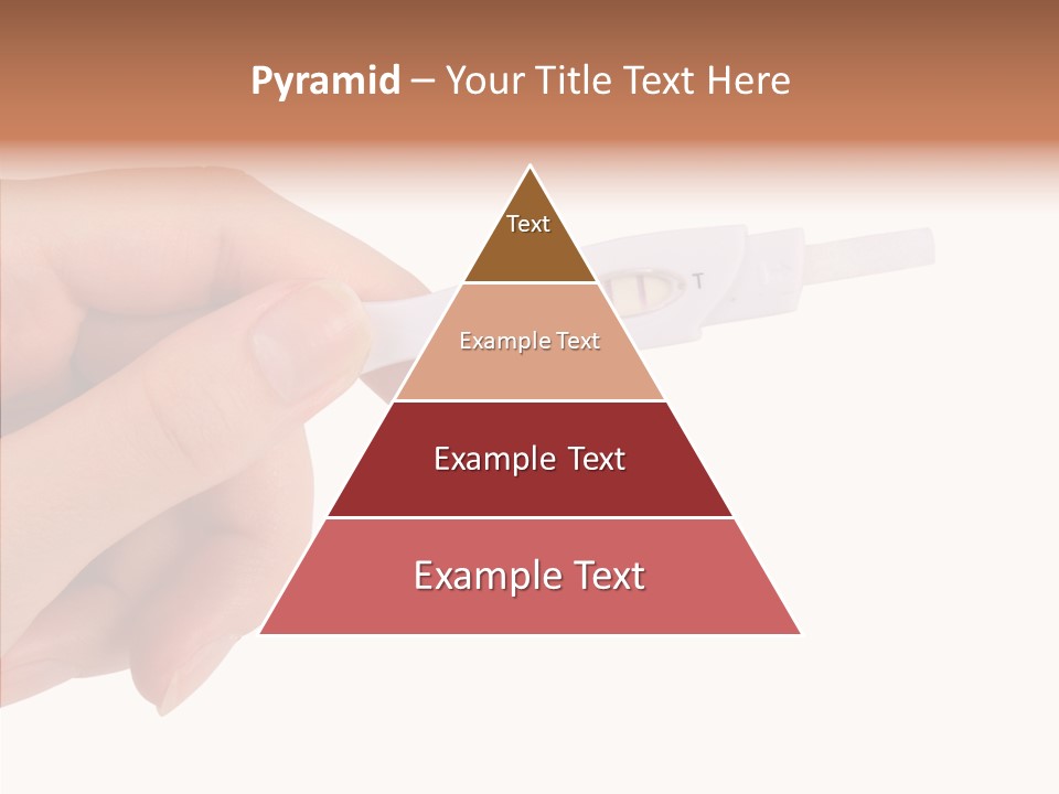 Finger Try Baby PowerPoint Template