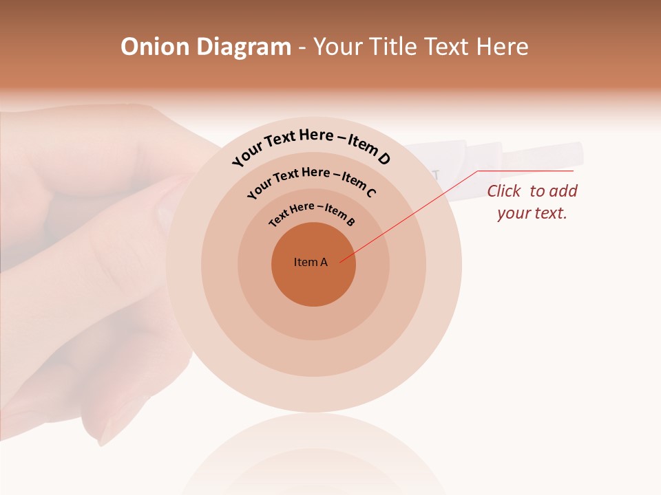 Finger Try Baby PowerPoint Template