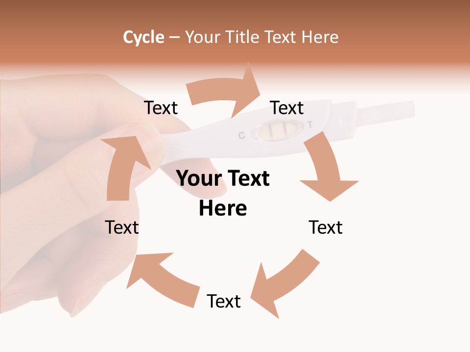 Finger Try Baby PowerPoint Template