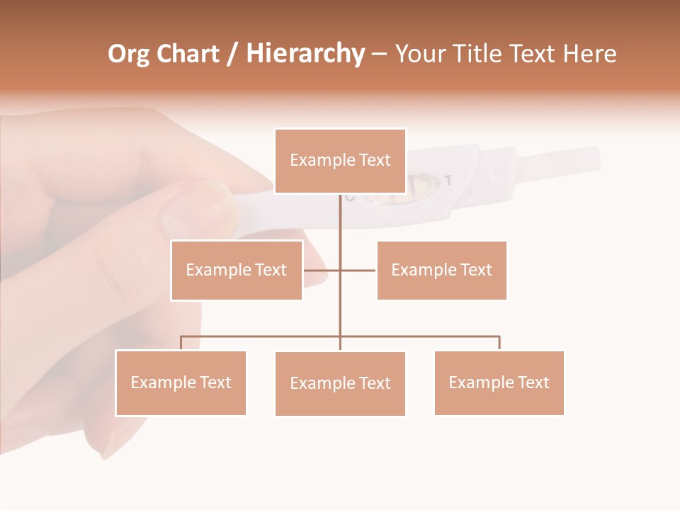Finger Try Baby PowerPoint Template
