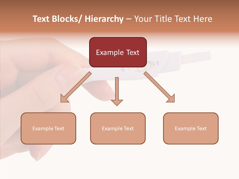 Finger Try Baby PowerPoint Template