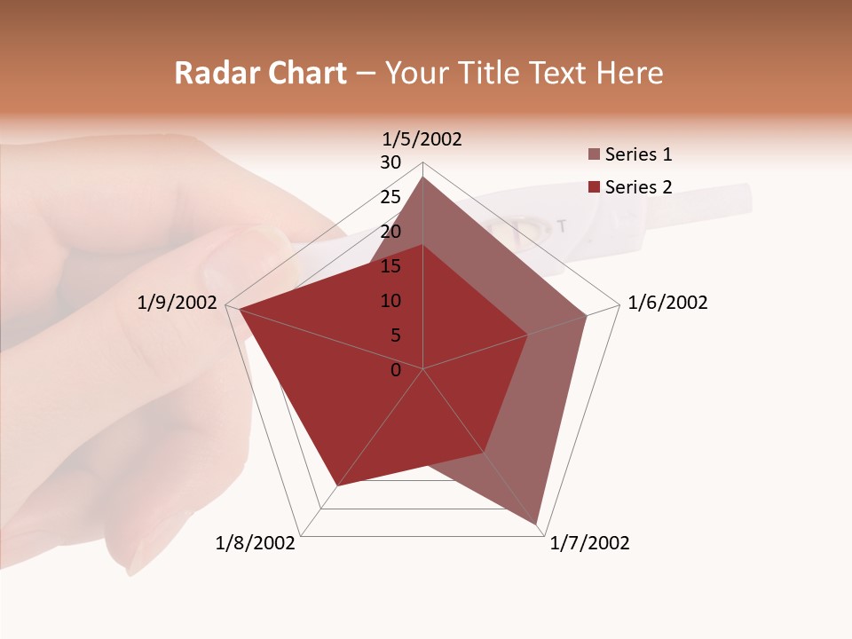 Finger Try Baby PowerPoint Template