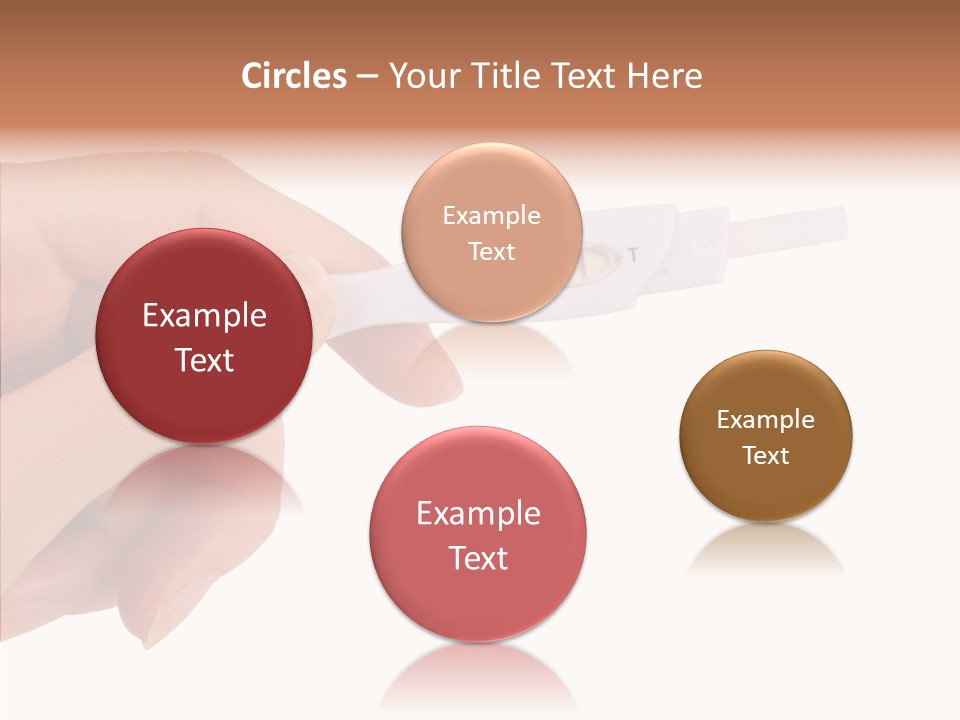 Finger Try Baby PowerPoint Template