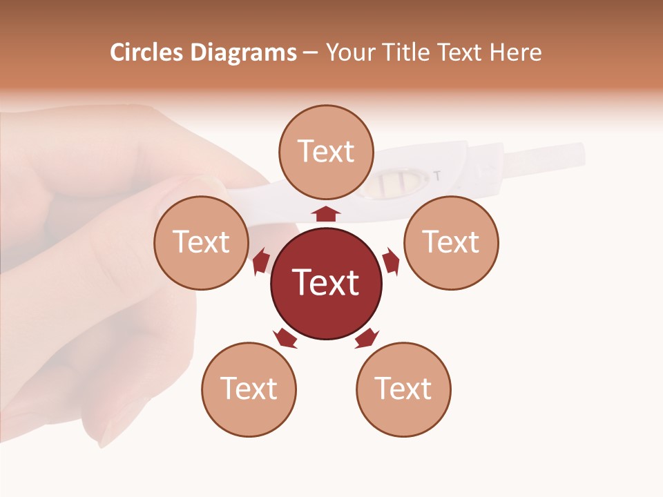 Finger Try Baby PowerPoint Template