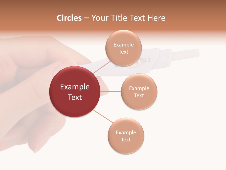 Finger Try Baby PowerPoint Template