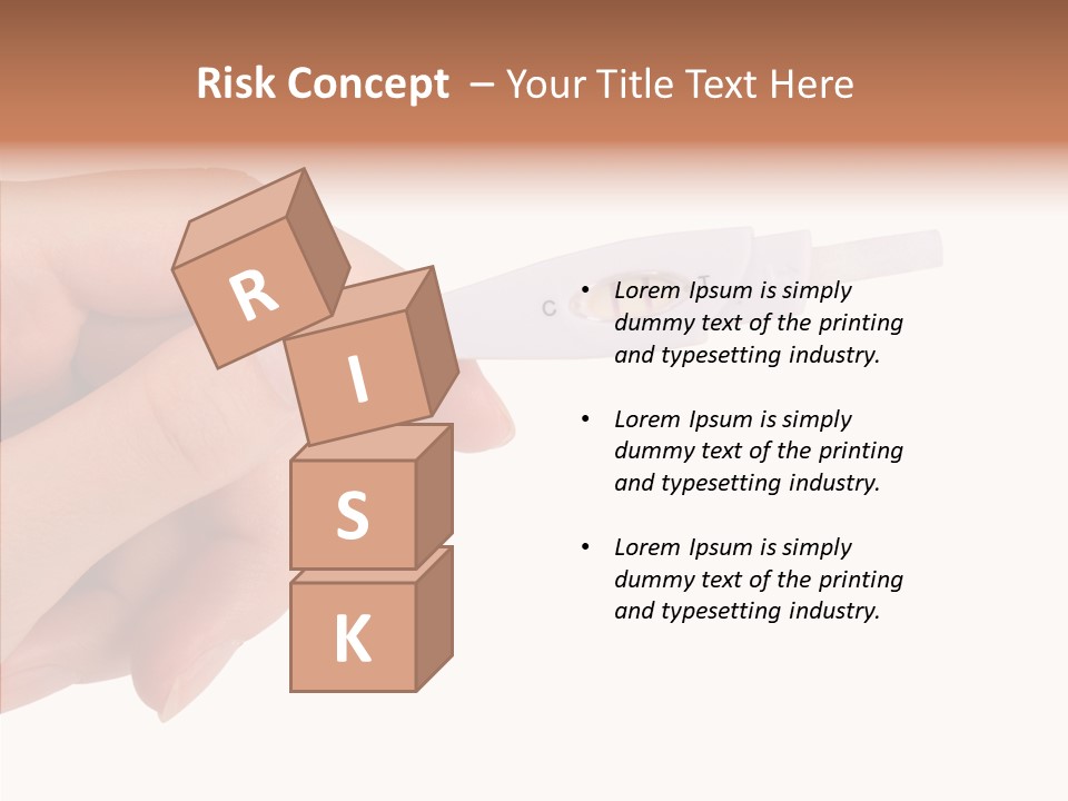 Finger Try Baby PowerPoint Template