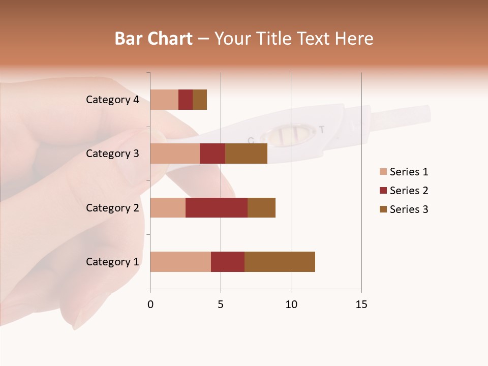 Finger Try Baby PowerPoint Template