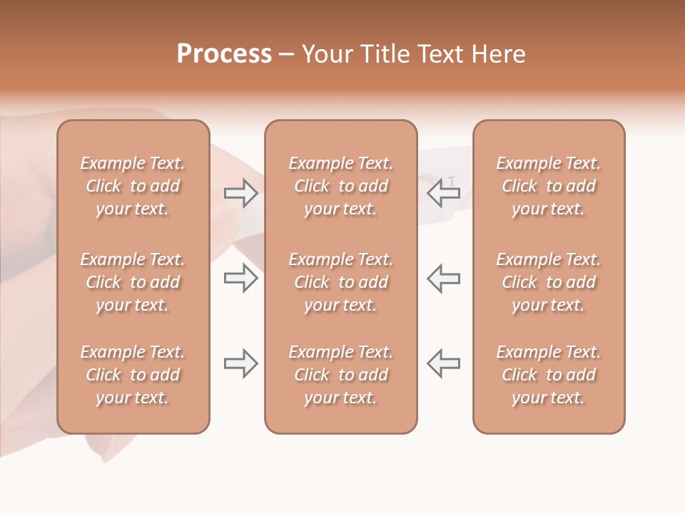 Finger Try Baby PowerPoint Template