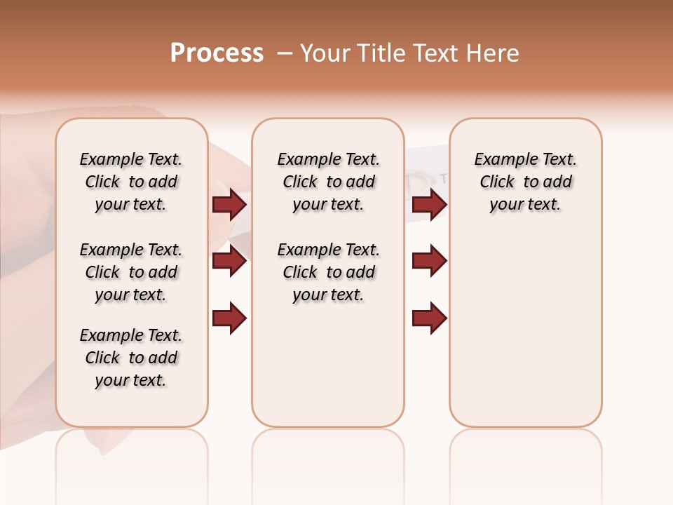 Finger Try Baby PowerPoint Template