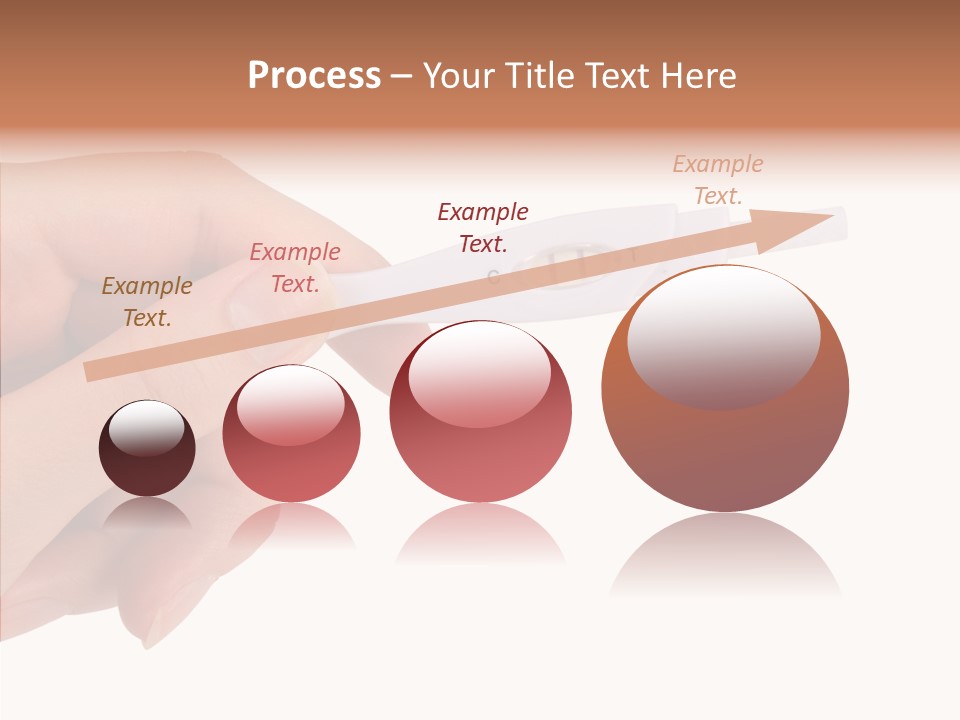 Finger Try Baby PowerPoint Template