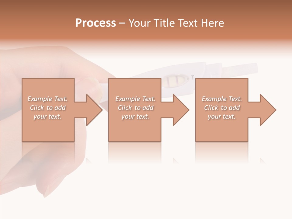 Finger Try Baby PowerPoint Template