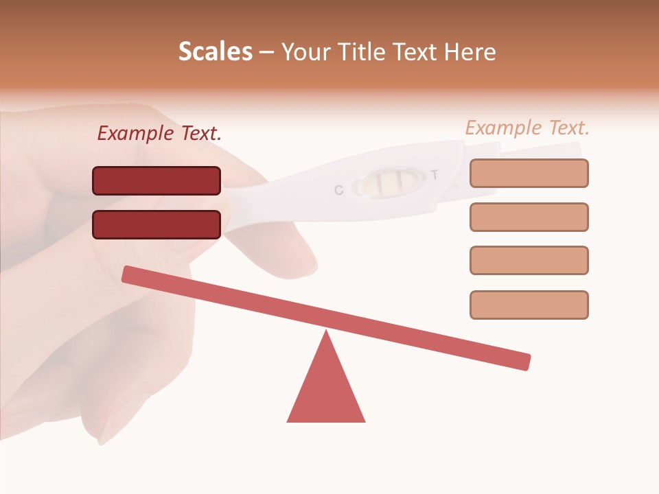 Finger Try Baby PowerPoint Template