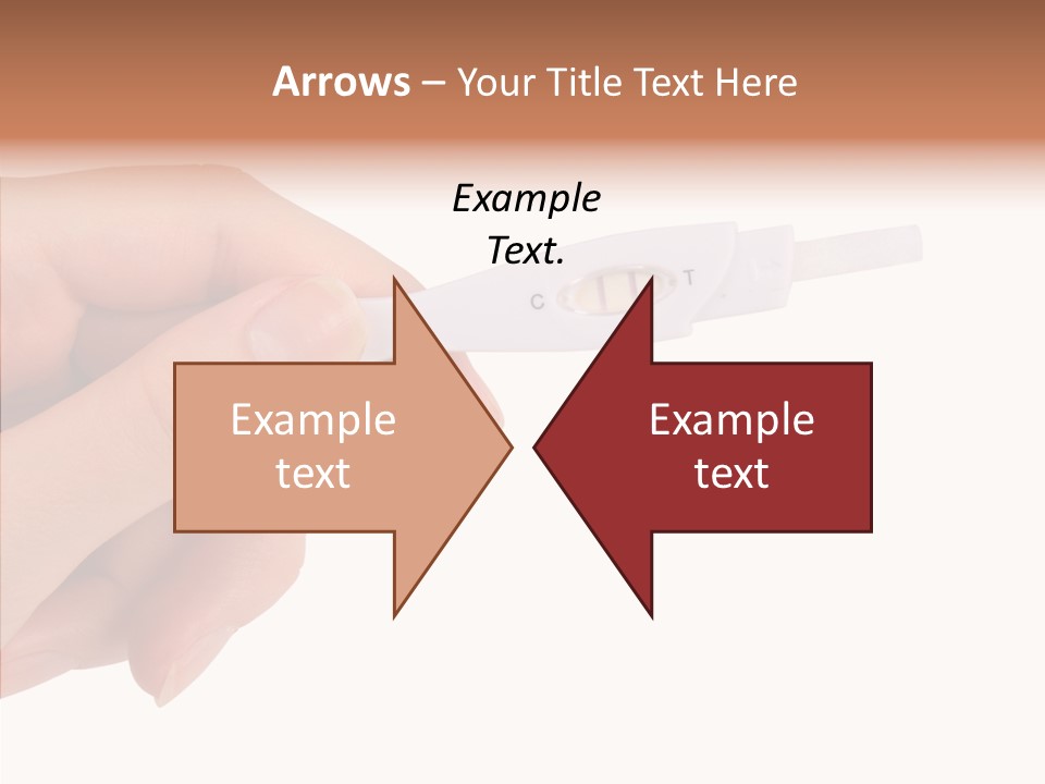 Finger Try Baby PowerPoint Template