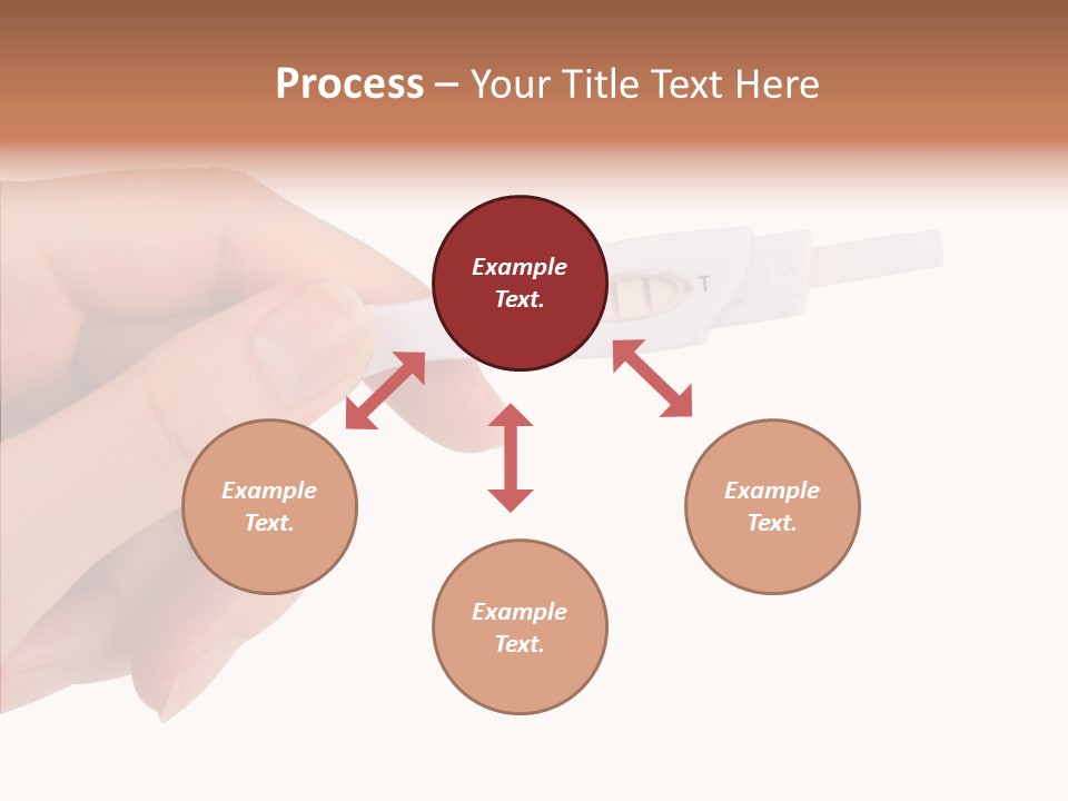 Finger Try Baby PowerPoint Template