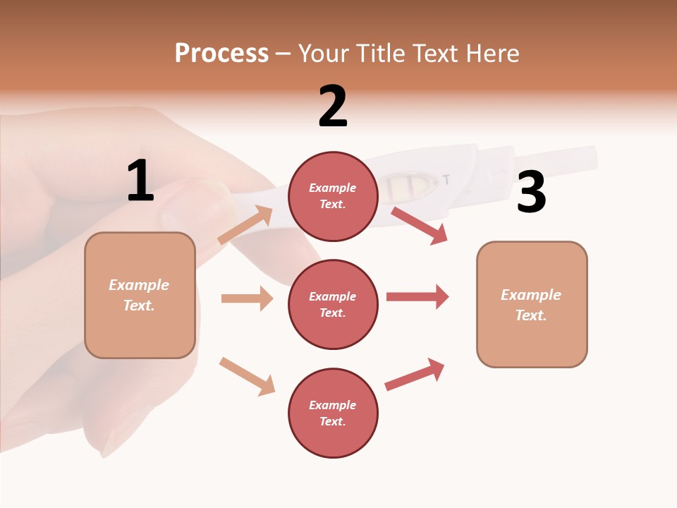 Finger Try Baby PowerPoint Template