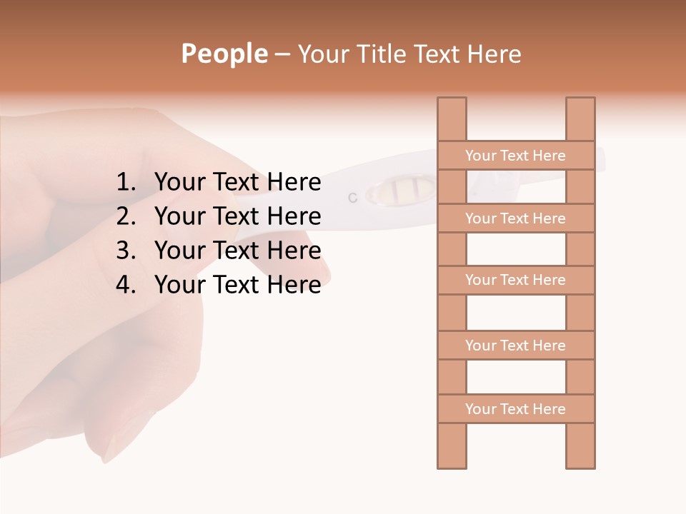 Finger Try Baby PowerPoint Template