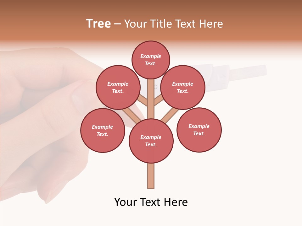 Finger Try Baby PowerPoint Template