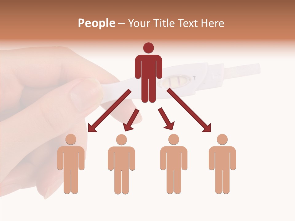 Finger Try Baby PowerPoint Template