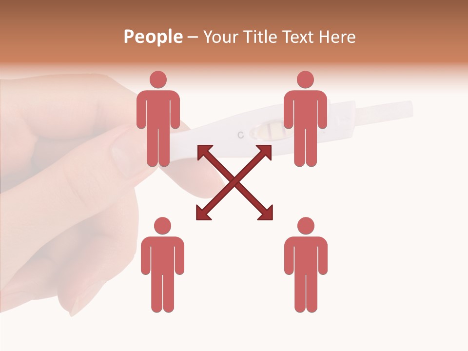 Finger Try Baby PowerPoint Template