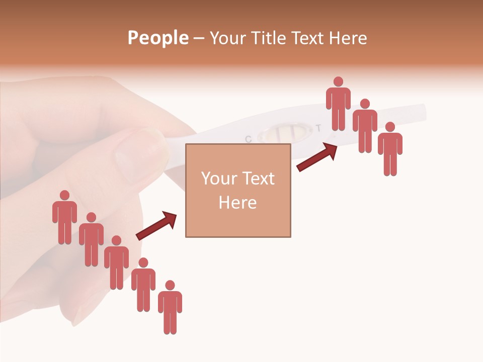 Finger Try Baby PowerPoint Template